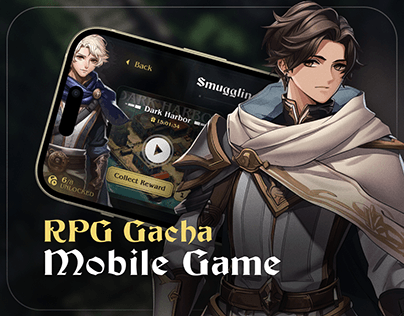Project thumbnail - RPG Mobile Game UI