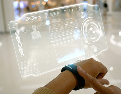 Smart watch Technology Concept