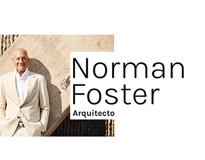 Norman Foster Magazine | Editorial Design
