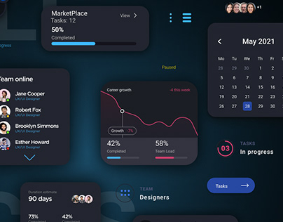 Management app | UI/UX design