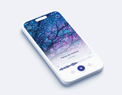 Meditation Player Mobile App - Mobile Music Player
