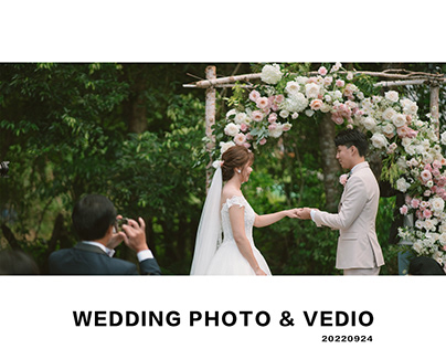 wedding photo and video