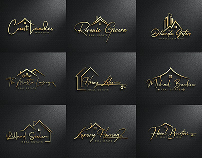 luxury Real Estate Logo design