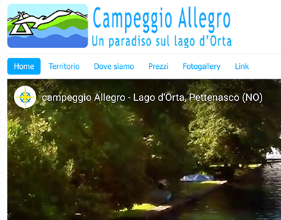 Campeggio Allegro Site