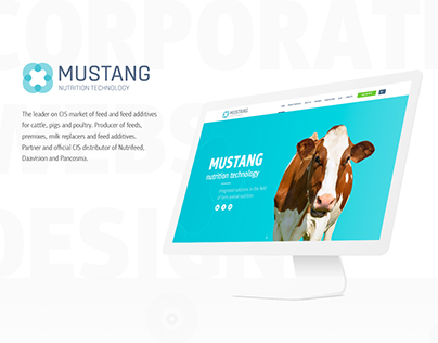 Mustang Nutrition Technology | Corporate Website Design