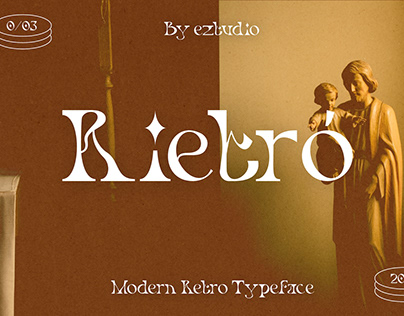 Modern Retro Font - Rietro