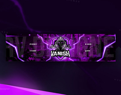 Social and twitch banners