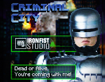 Criminal City - Robocop (Audio Visualizer)