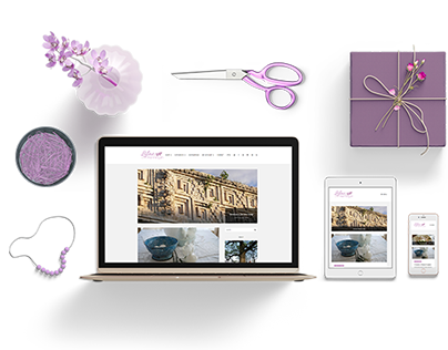 Lilac Mannequin - Web Design