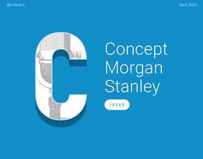 Concept Morgan Stanley.