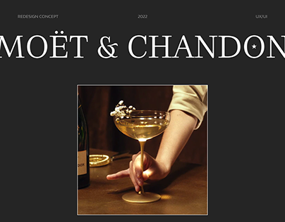 Redesign Concept For Champagne Wine House