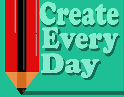 Create Everyday Typography Poster