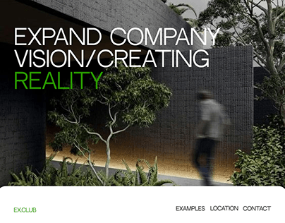 EXPAND COMPANY VISION // LANDING PAGE