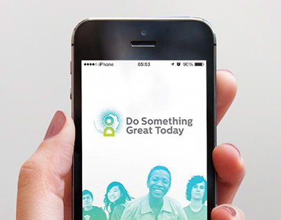 Do Something Great Today app