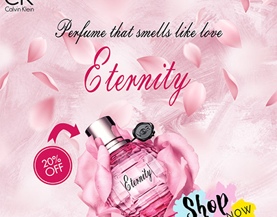 I will design poster for perfume sale of brand