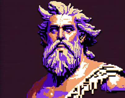 Zeus Pixel Art