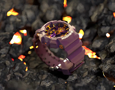 G-Shock | 3D Product Animation | Casio WR20BAR
