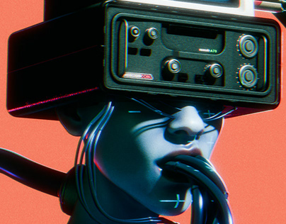 NEUROMANCER: Cyberpunk Character Design & Animation