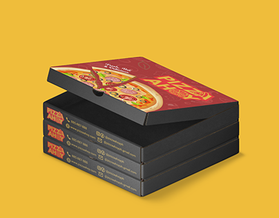 Pizza Ahoy- Pizza Shop Logo and Branding Design