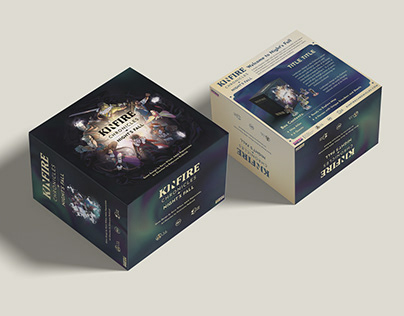Kinfire Chronicles Packaging Design
