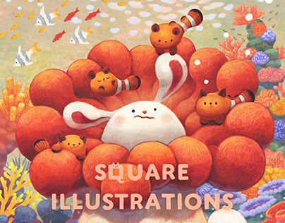 Square Illustrations