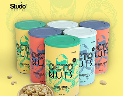 OCTO NUTS - Dryfruits Brand Branding, Experience design