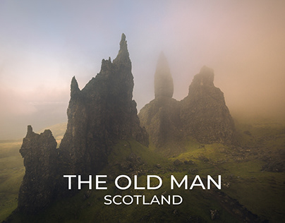 A foggy morning at the Old Man of Storr