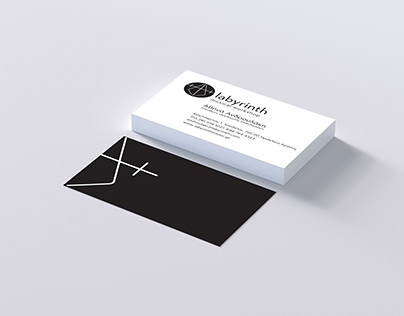 Labyrinth Musical Worshop - Business cards and logotype