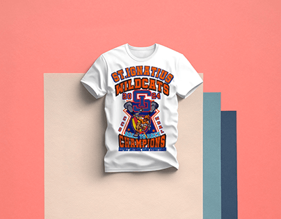 Lacrosse Game T-shirt design mockup