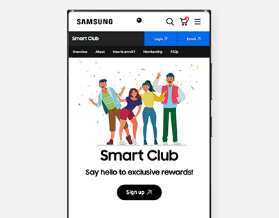 Samsung Smartclub Microsite