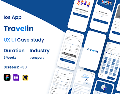 UI/UX Case Study - Travelin App