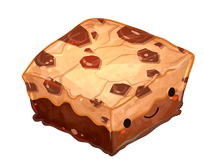 Cute Cookie-Brownie