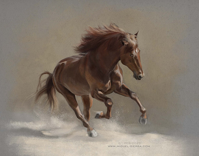 Horse Sketch ( digital painting practice)