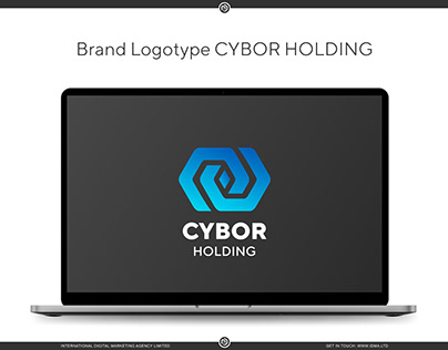 Brand Logotype Design CYBOR HOLDING