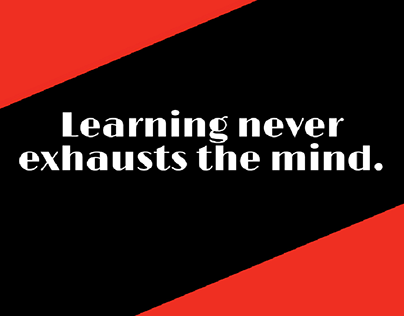 Motivation quote for learners.