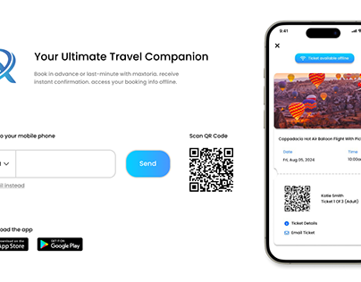 Travel App Mobile Ticket