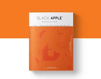 Black Apple #5 — editorial design