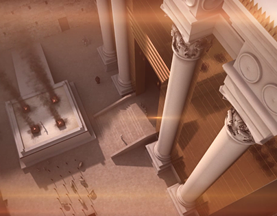 Herodian Temple - Architecture Visualization