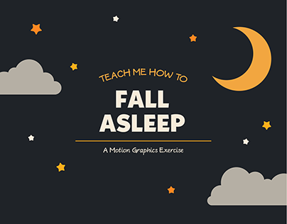 Teach Me How to Fall Asleep