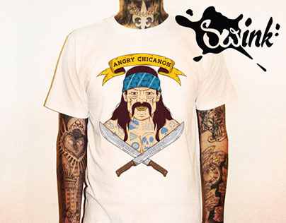 Tshirt "Angry Chicanos" by Matheus Costa