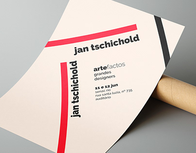 Jan Tschichold - Exposição Artefactos - Senac
