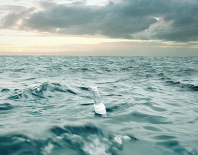 Corona Can TV "Message in a Bottle"