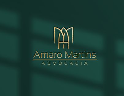 Criação de logotipo Amaro Martins - Advocacia