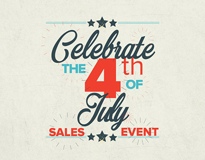 4th Of July Sales Event