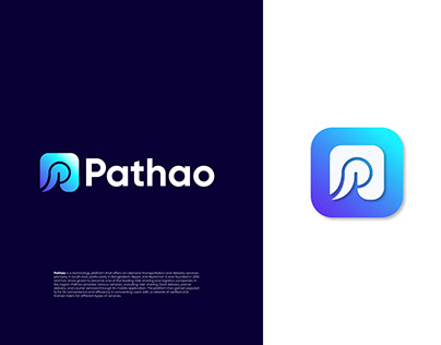 Pathao logo, Pathao logo redesign, rebranding, logo