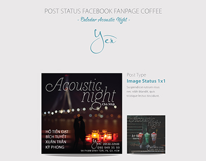 [Yên Cafe] Post FanPage Coffee Shop
