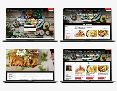 UI/UX Design for The Cook's Catalog