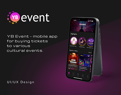 YB Event - mobile app for buying tickets