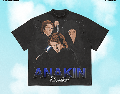 Bootleg T-Shirt Design : Anakin Skywalker