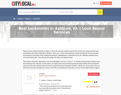 locksmith ashburn va